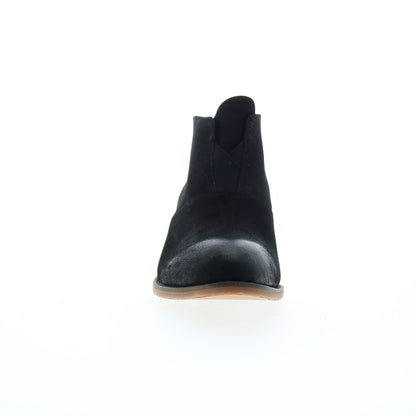 Softwalk Tilden S2060-004 Womens Black Nubuck Ankle & Booties Boots