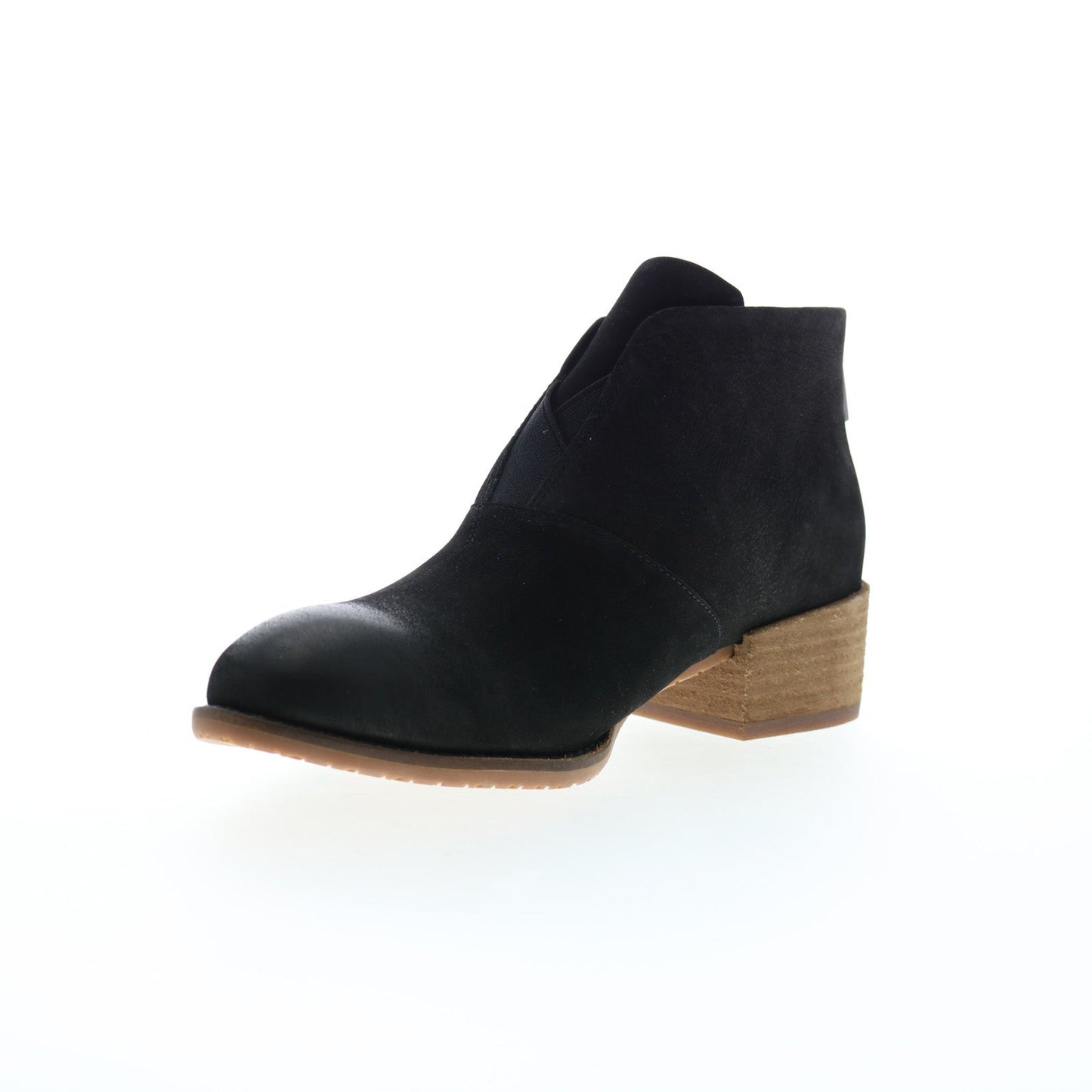 Softwalk Tilden S2060-004 Womens Black Nubuck Ankle & Booties Boots