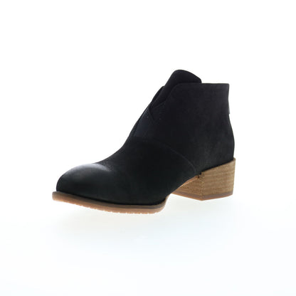 Softwalk Tilden S2060-004 Womens Black Nubuck Ankle & Booties Boots