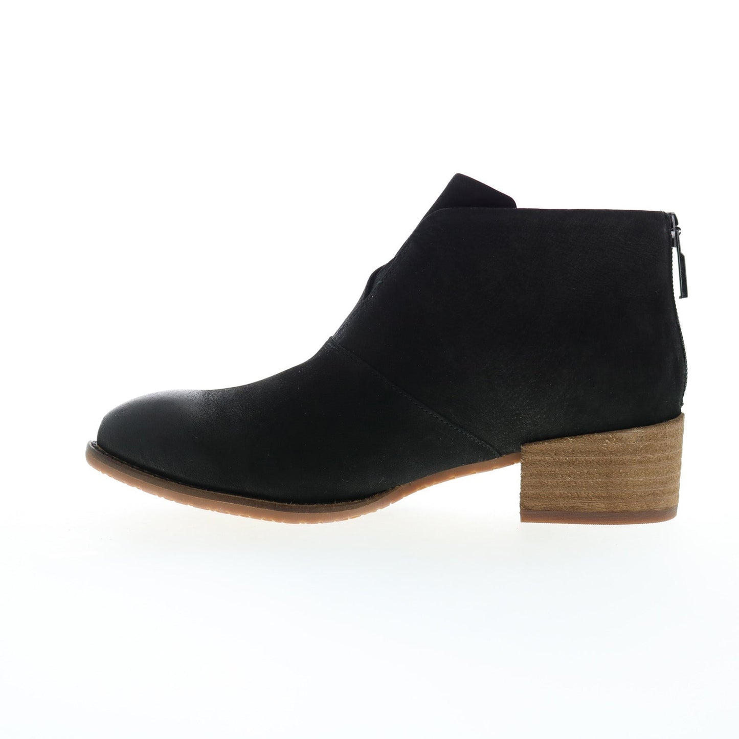 Softwalk Tilden S2060-004 Womens Black Nubuck Ankle & Booties Boots