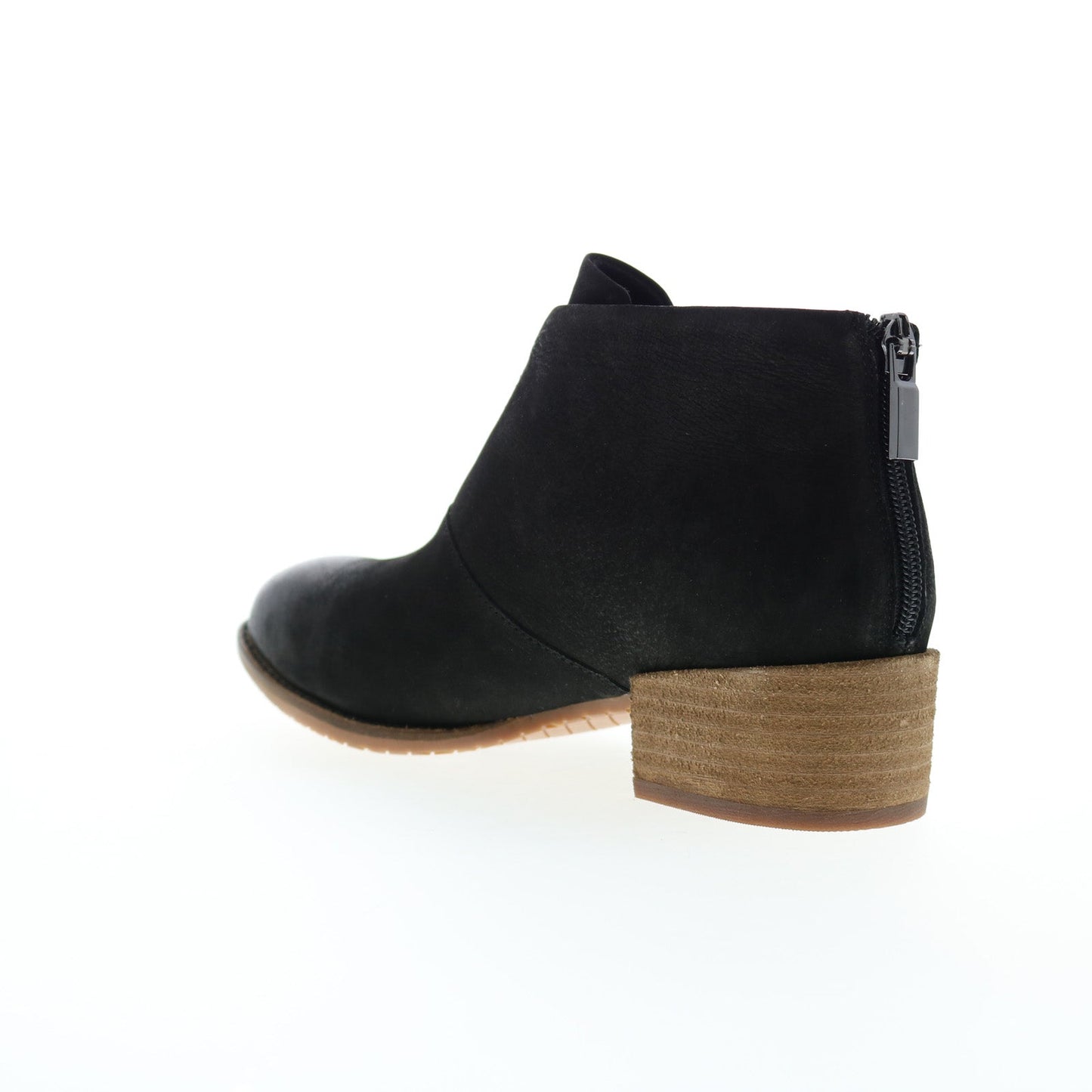 Softwalk Tilden S2060-004 Womens Black Nubuck Ankle & Booties Boots