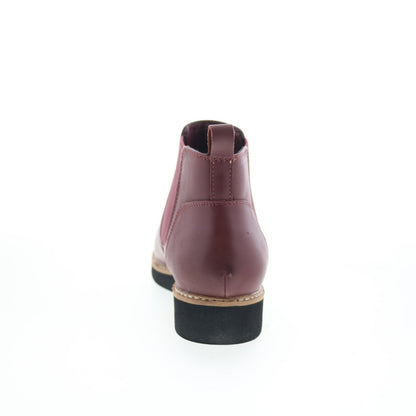 SoftWalk Wildwood S2164-200 Womens Brown Leather Slip On Chelsea Boots