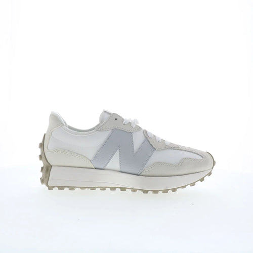New Balance 327 WS327KE Womens Beige Suede Lace Up Lifestyle Sneakers Shoes