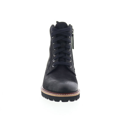 SoftWalk Icara S2310-001 Womens Black Leather Zipper Casual Dress Boots