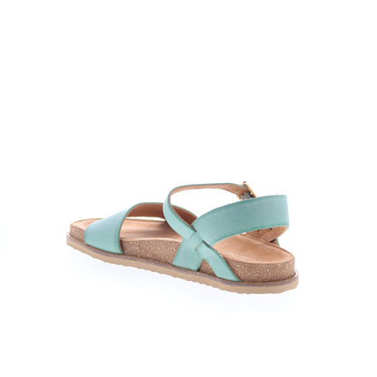 Softwalk Upland S2419-373 Womens Blue Leather Strap Sandals Shoes