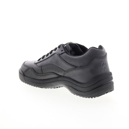 SkidBuster Slip Resistant S5075 Womens Black Athletic Work Shoes