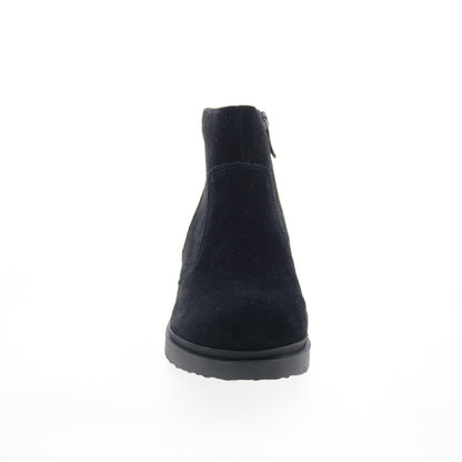 Easy Spirit Gabrini SEGABRINI Womens Black Suede Casual Dress Boots