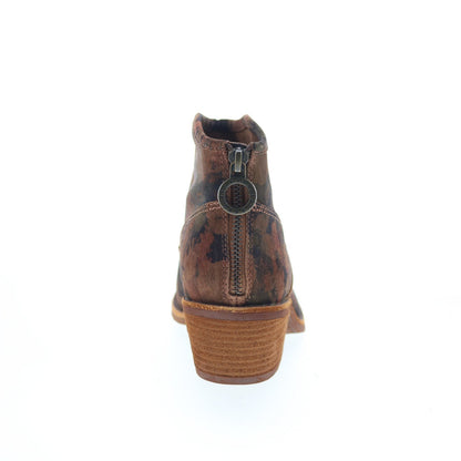 Sofft Aisley SF00358 Womens Brown Suede Zipper Ankle & Booties Boots