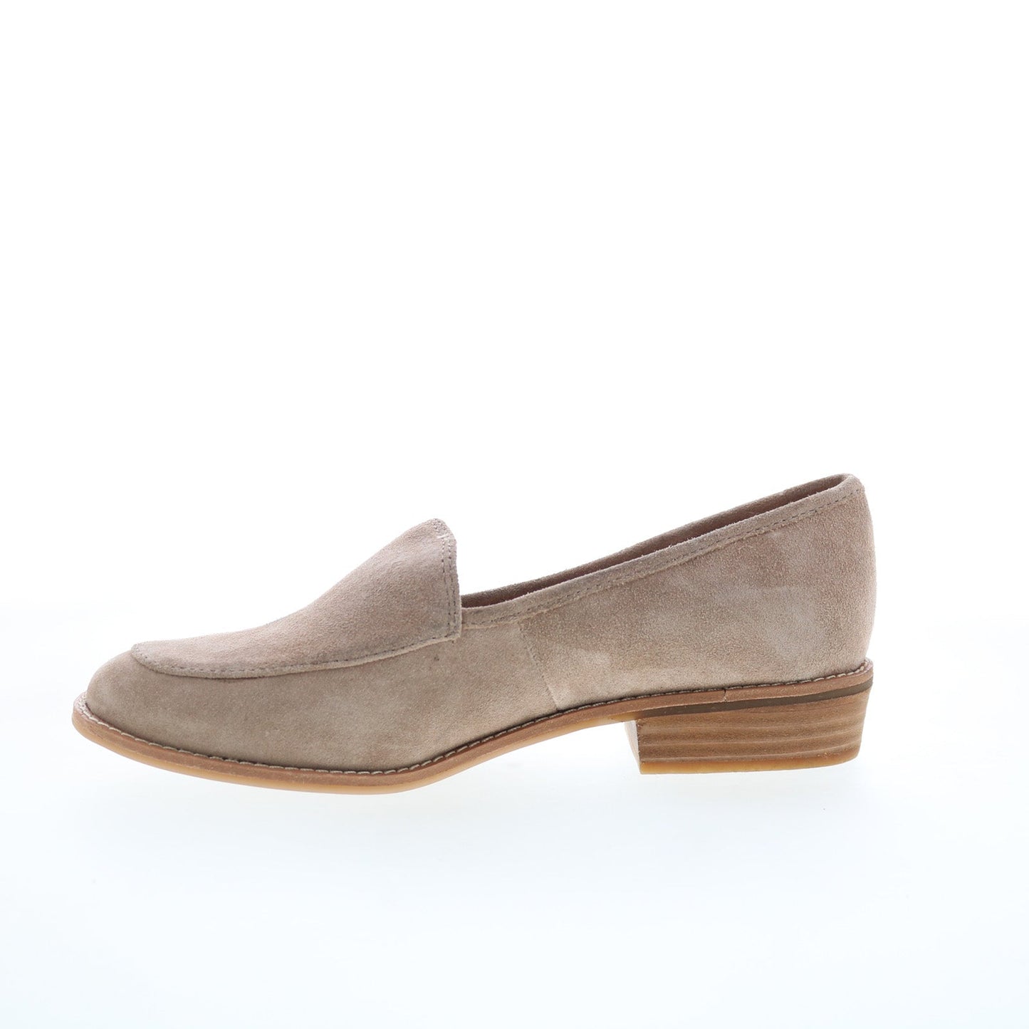 Sofft Napoli SF0052792 Womens Gray Suede Loafers & Slip Ons Casual Shoes
