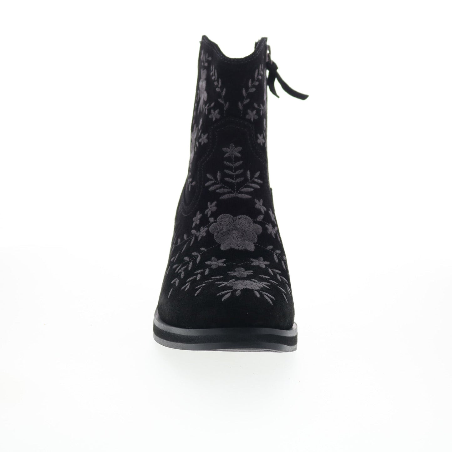 Sofft Sophie SF01022 Womens Black Suede Zipper Ankle & Booties Boots
