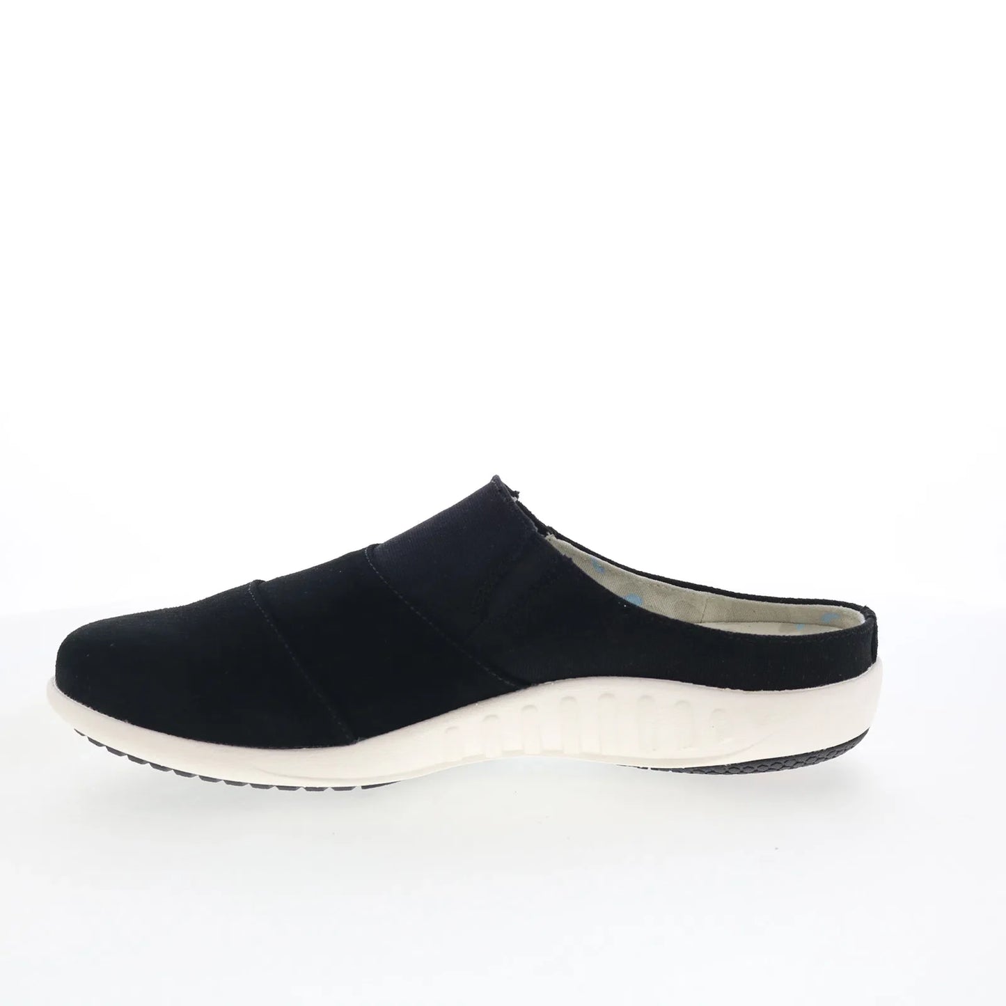 Spenco Siesta Layered Bokeh SP1062BLK Womens Black Clogs Slippers Shoes
