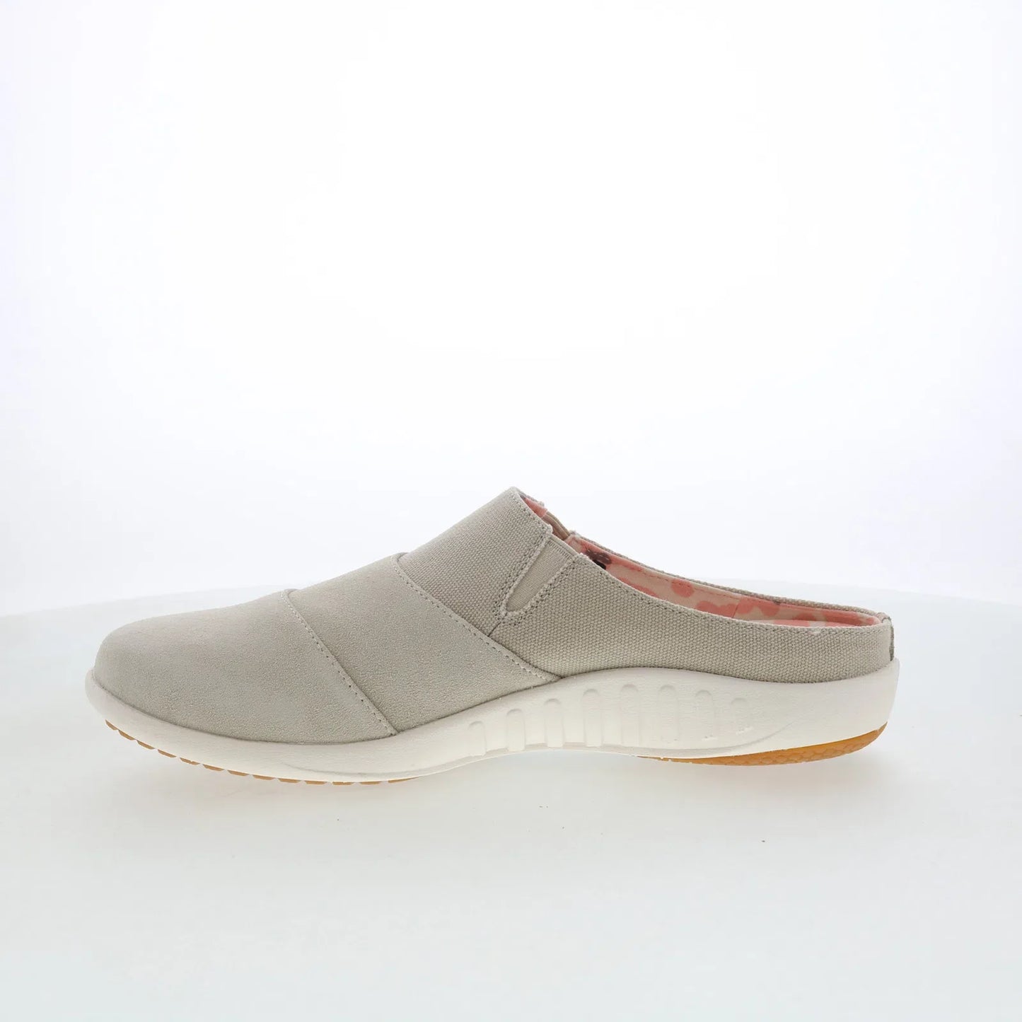 Spenco Siesta Layered Bokeh SP1062LGR Womens Gray Clogs Slippers Shoes