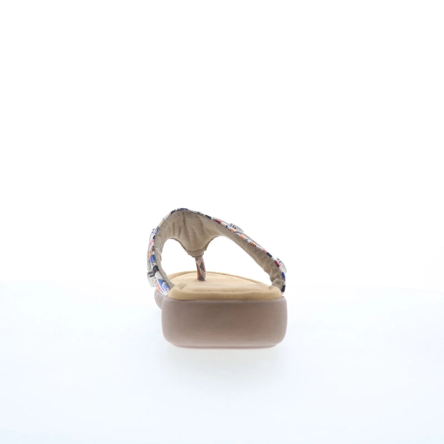 Minnetonka Silverthorne 360 504299 Womens Beige Flip-Flops Sandals Shoes