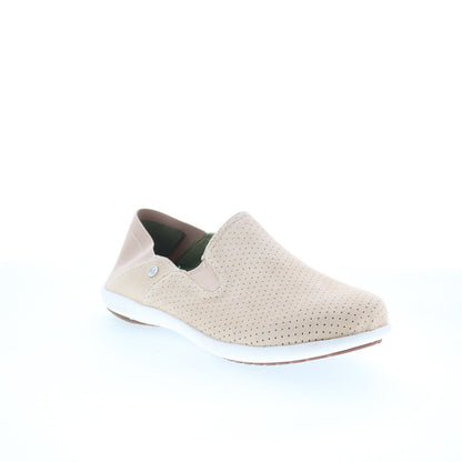 Spenco Siesta Slip-On Convert SP1010TAN Womens Beige Loafer Flats Shoes