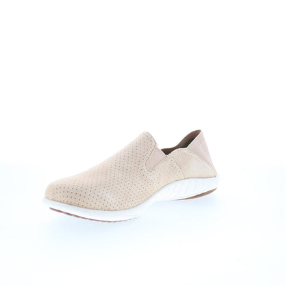 Spenco Siesta Slip-On Convert SP1010TAN Womens Beige Loafer Flats Shoes