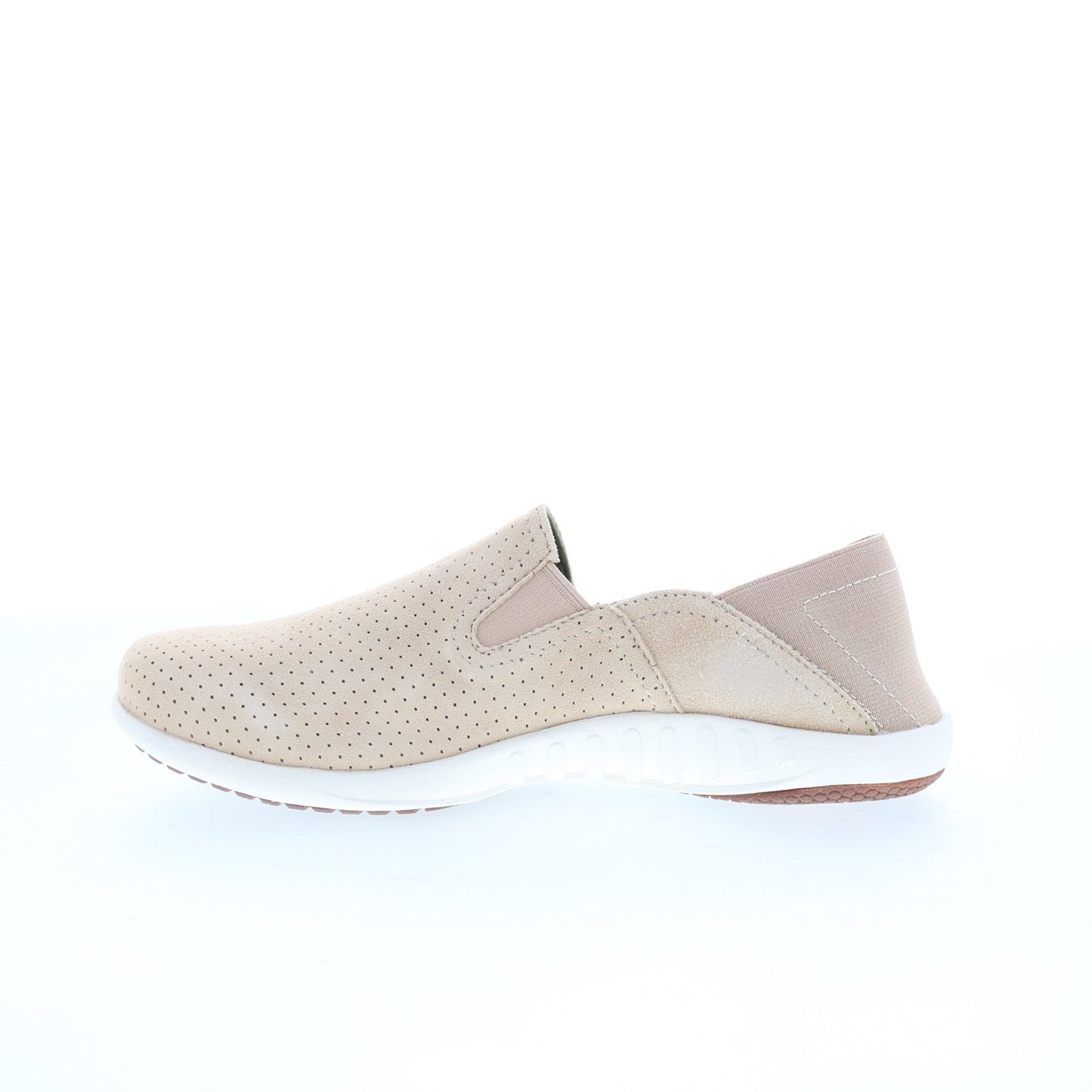 Spenco Siesta Slip-On Convert SP1010TAN Womens Beige Loafer Flats Shoes