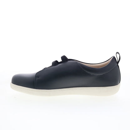 Trotters Avrille T2051-001 Womens Black Leather Lifestyle Sneakers Shoes