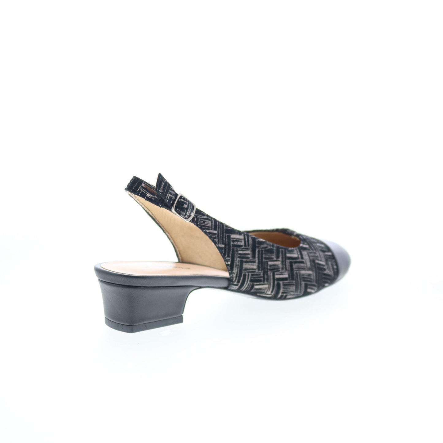 Trotters Dea T7001-013 Womens Black Extra Narrow Slingback Heels Shoes