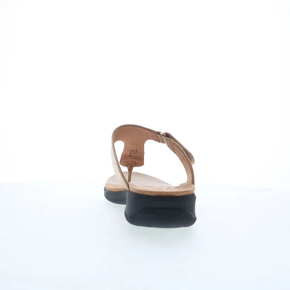 Softwalk Talara S2215-154 Womens Beige Leather Strap Thong Sandals Shoes