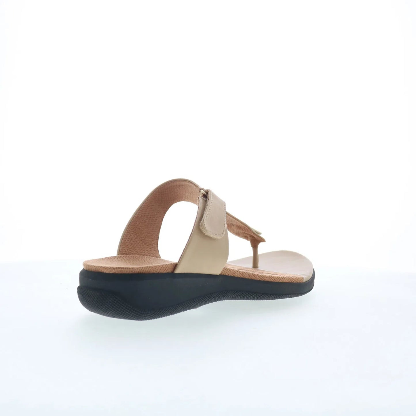 Softwalk Talara S2215-154 Womens Beige Leather Strap Thong Sandals Shoes