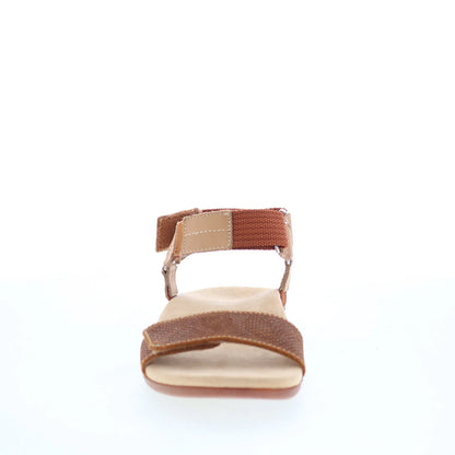 Spenco Tamara SP1071SAD Womens Brown Leather Strap Strap Sandals Shoes