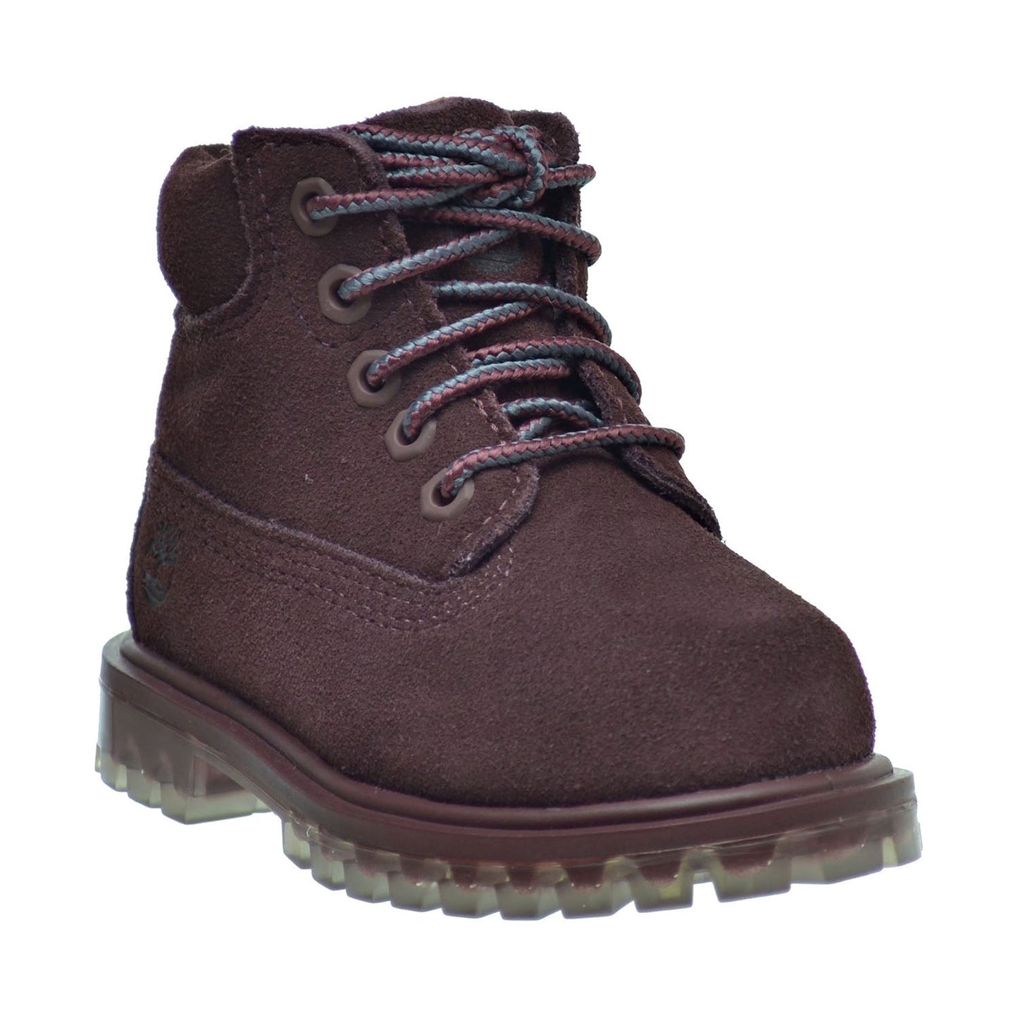Timberland 6 Inch TPU Outsole Waterproof Suede Premium Toddler Boots Dark Red