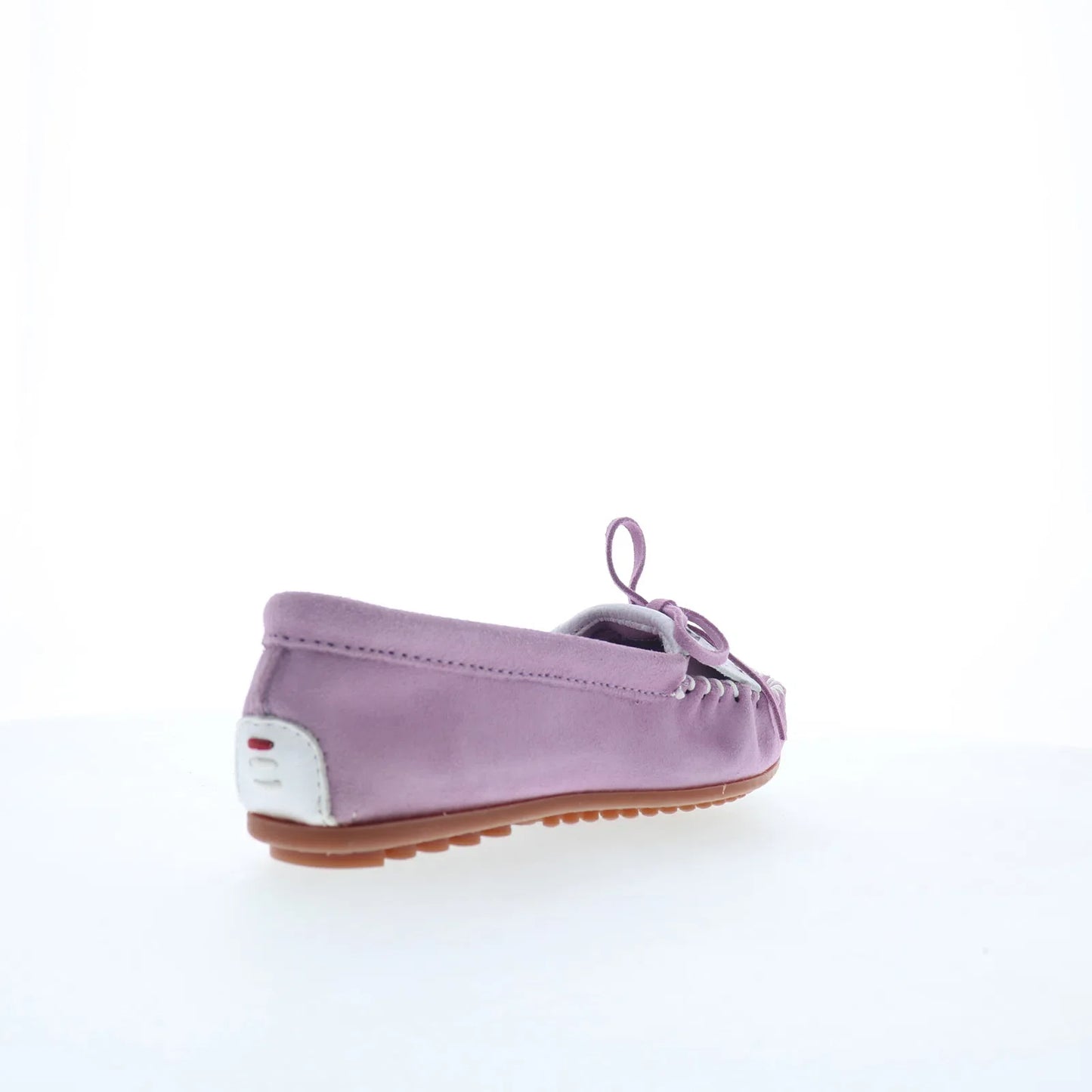 Minnetonka Thunderbird Animikii 629TB Womens Purple Suede Loafer Flats Shoes