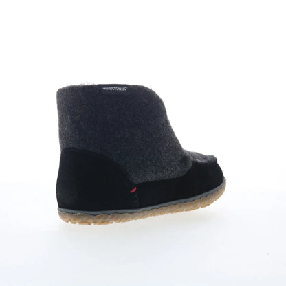 Minnetonka Torrey 40142 Womens Black Suede Loafer Slippers Shoes