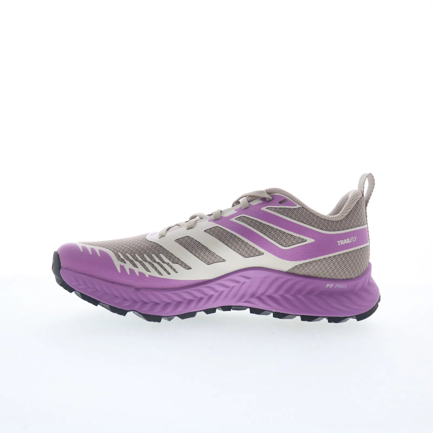 Inov-8 TrailFly 001149-GYPL Womens Gray Synthetic Athletic Hiking Shoes