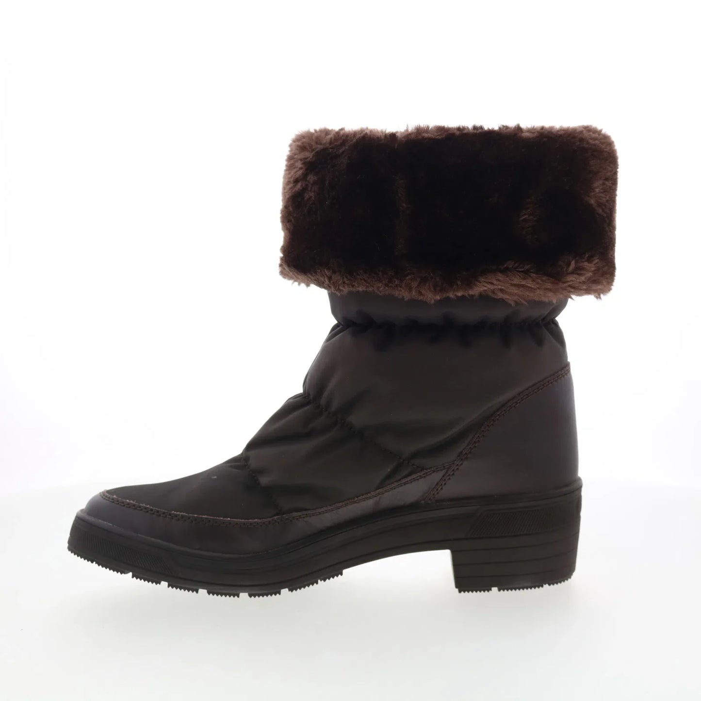 Pajar Ventura 53210 Womens Brown Leather Zipper Ankle & Booties Boots