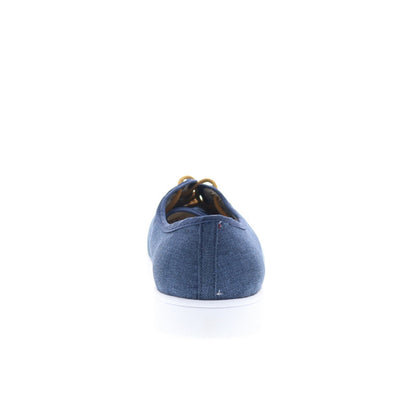 Hitchcock Emma W311 Womens Blue Extra Wide Canvas Lifestyle Sneakers Shoes