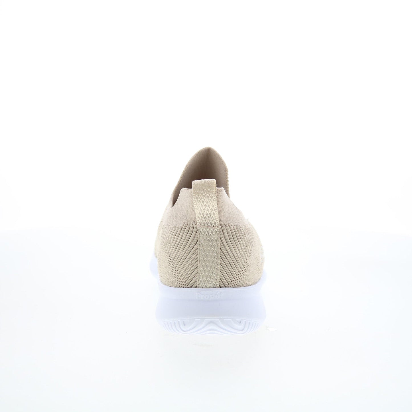Propet Travelbound Slip on WAT104M Womens Beige Canvas Loafer Flats Shoes