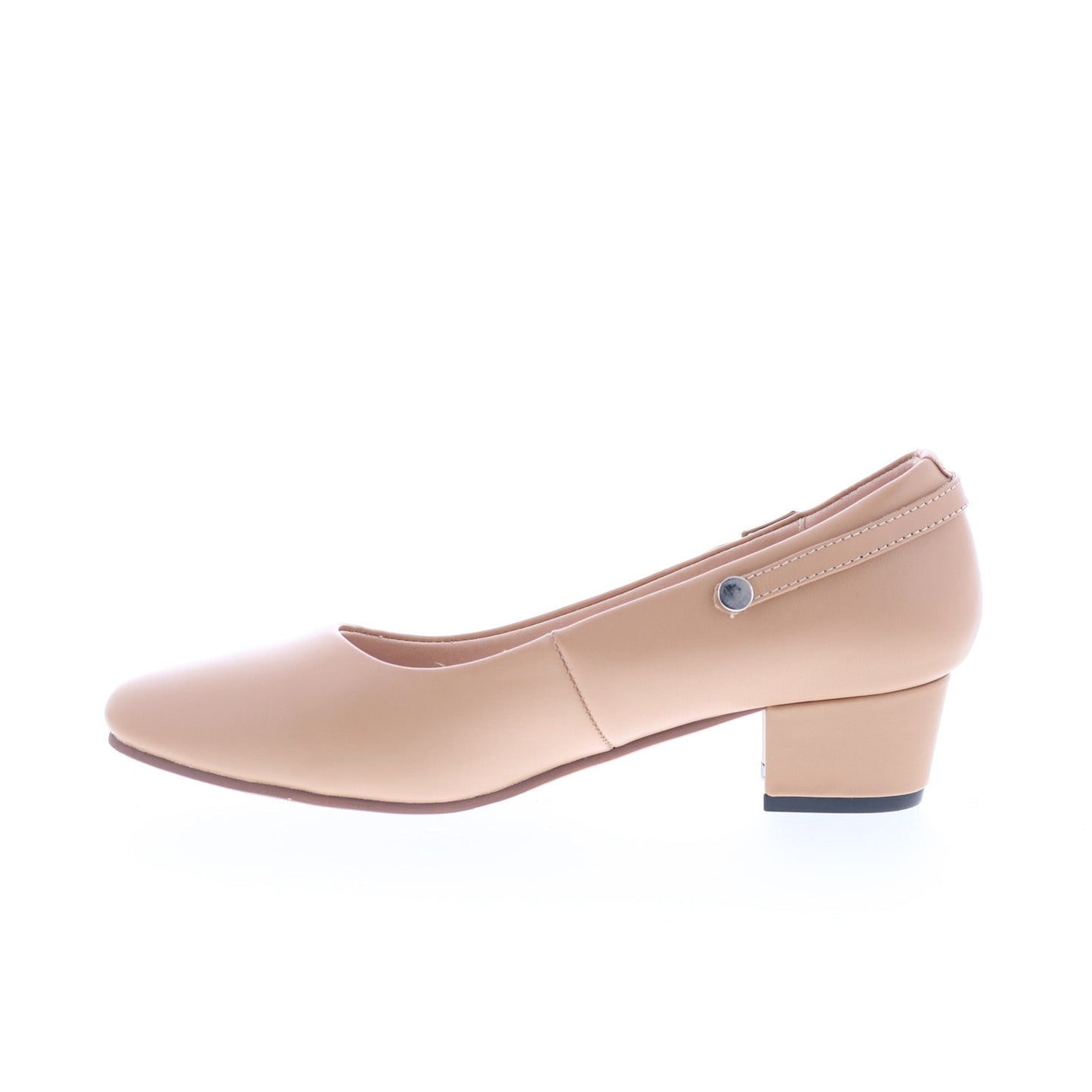 Propet Zuri WDX004L Womens Brown Narrow Leather Pumps Heels Shoes