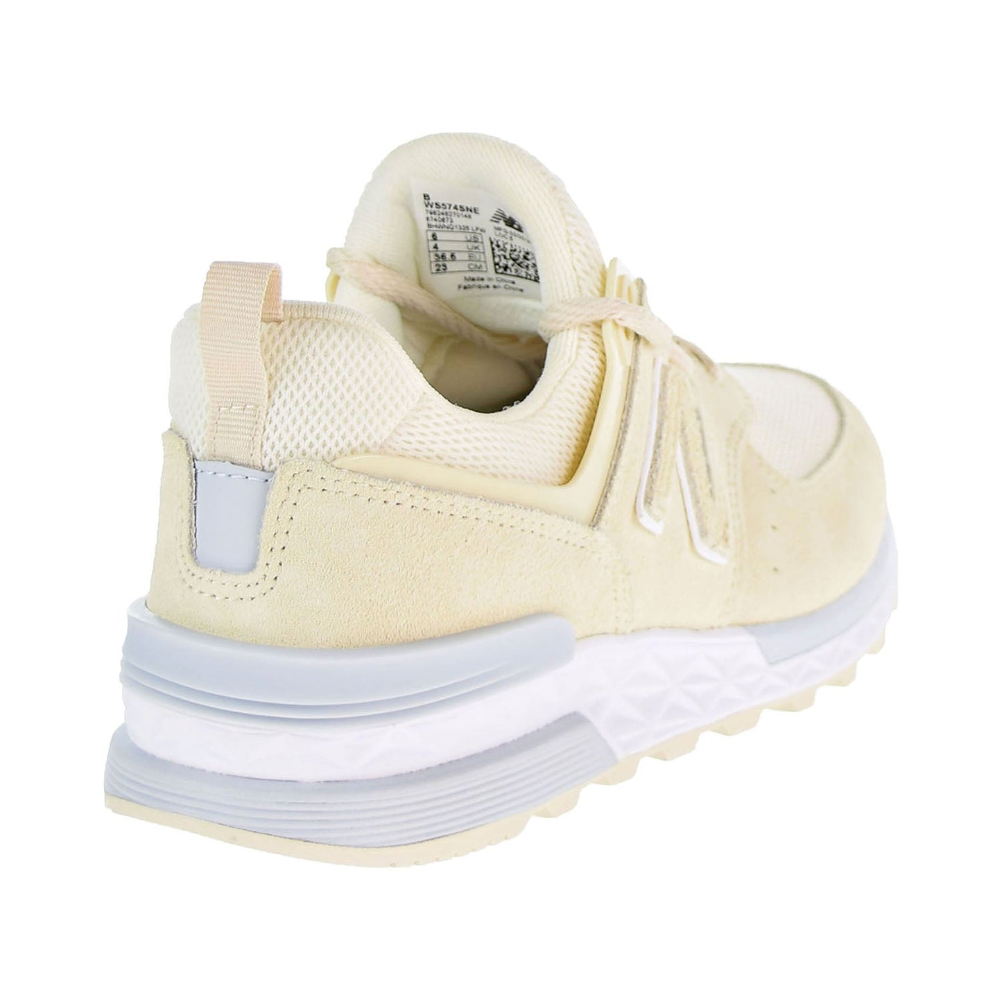 New Balance 574 Sport Lifestyle Women's Shoes Yellow/White