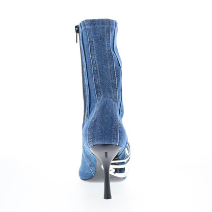 Diesel D-Eclipse BT C Y03221-P0585-H5414 Womens Blue Ankle & Booties Boots