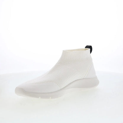Spenco Yoga Stretch SP1032WHT Womens White Mesh Lifestyle Sneakers Shoes