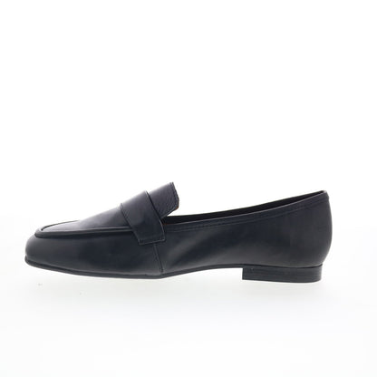 Miz Mooz Zyler Womens Black Leather Slip On Loafers & Slip Ons Casual Shoes